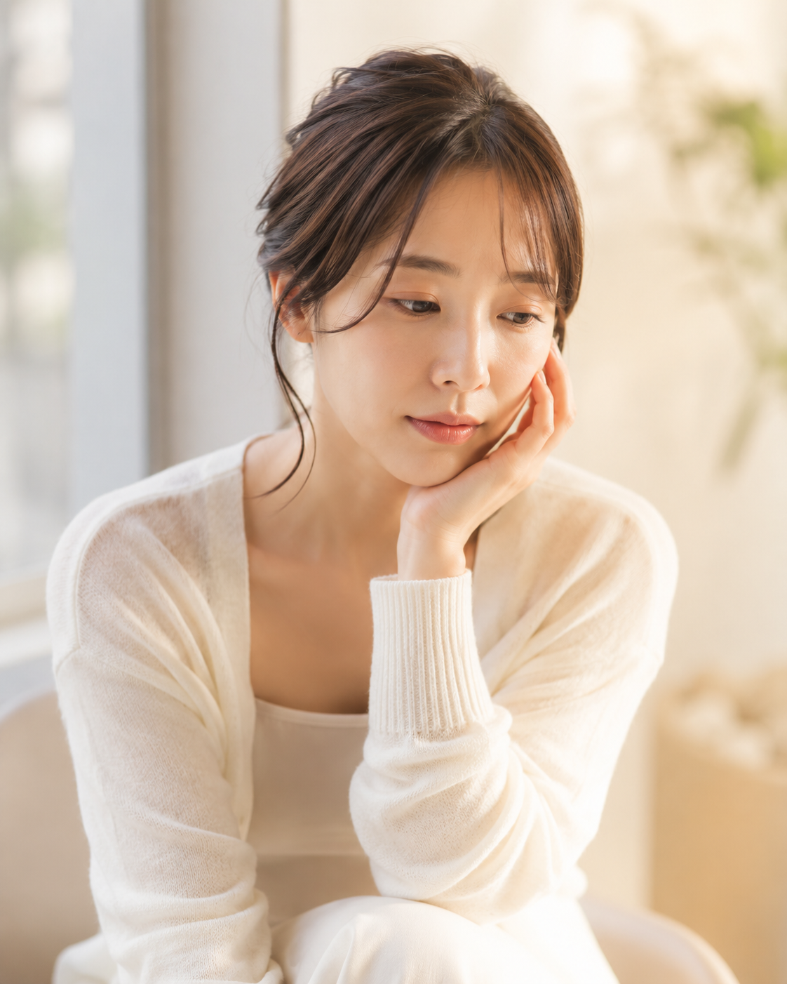 ホワイトニングに不安を感じている女性
